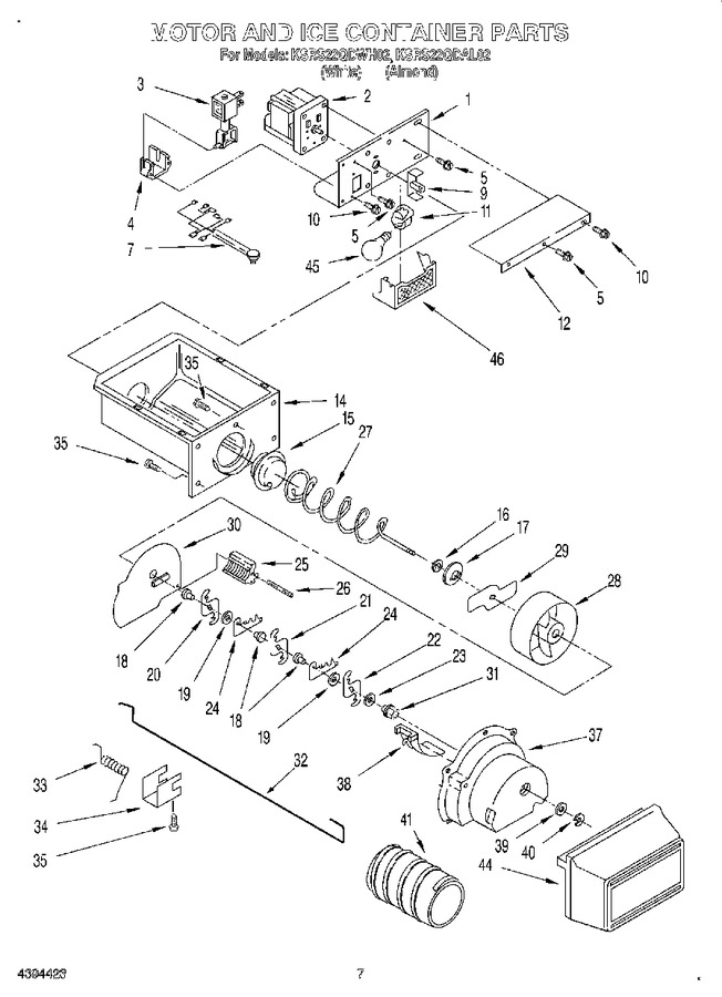 Diagram for KSRS22QDWH02