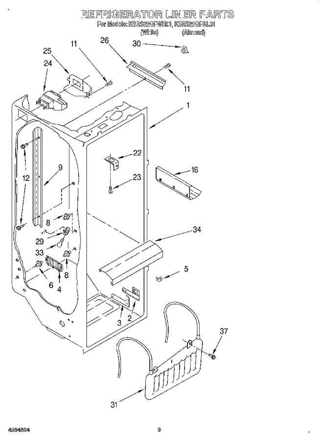 Diagram for KSRS22QFWH01