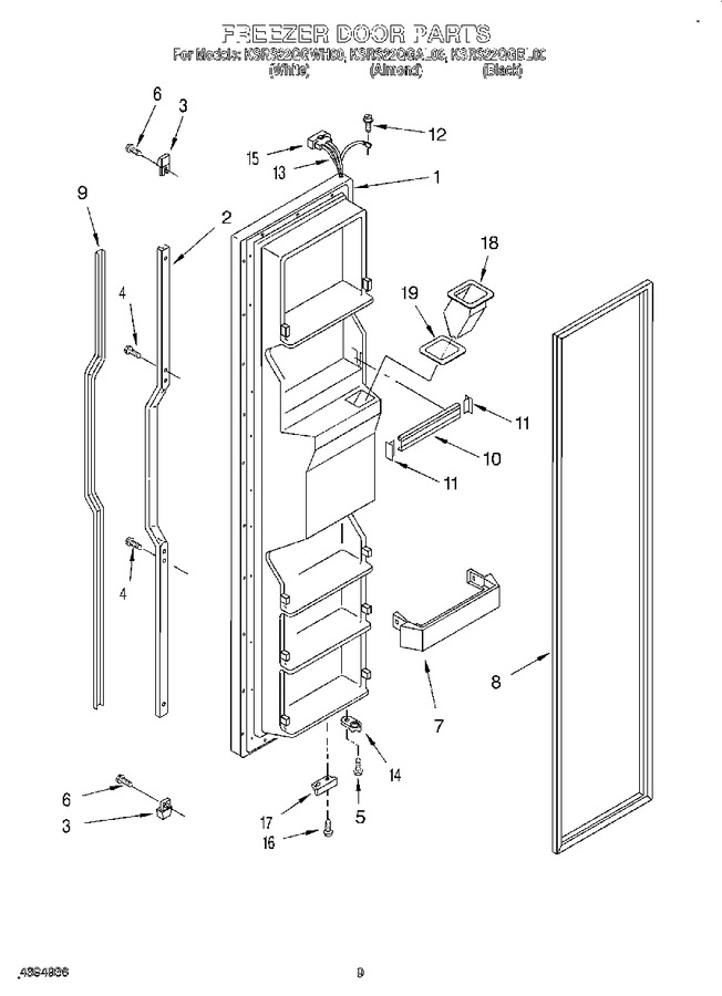 Diagram for KSRS22QGWH00