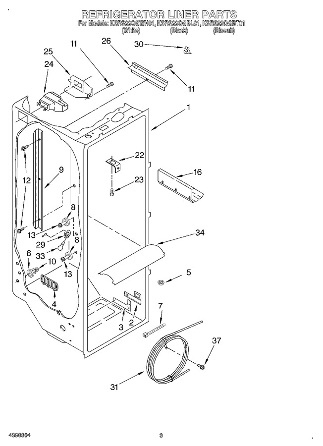 Diagram for KSRS22QGWH01