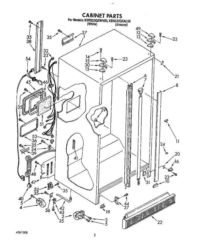 Diagram for KSRS22QXWH00