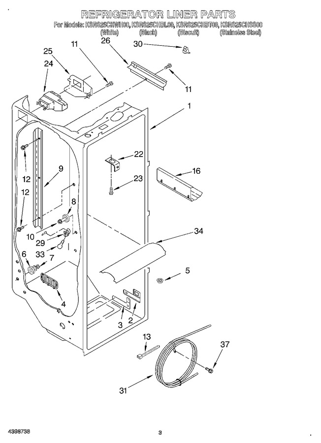 Diagram for KSRS25CHBL00