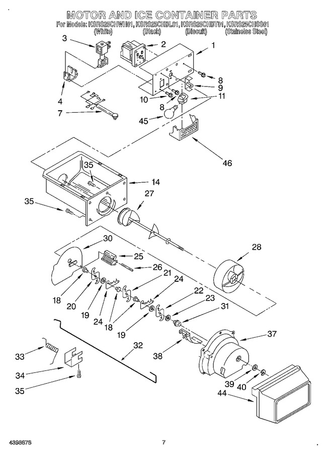 Diagram for KSRS25CHBL01