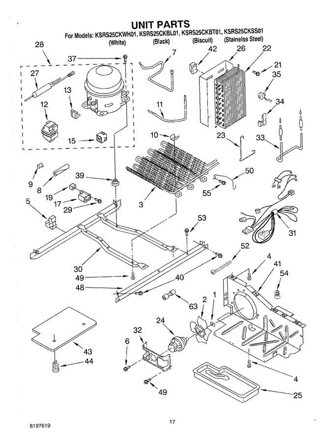 Diagram for KSRS25CKWH01