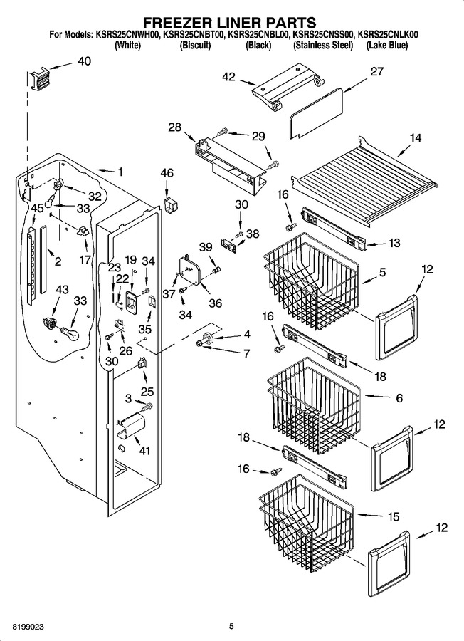 Diagram for KSRS25CNWH00