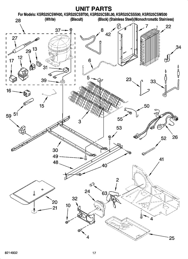 Diagram for KSRS25CSWH00