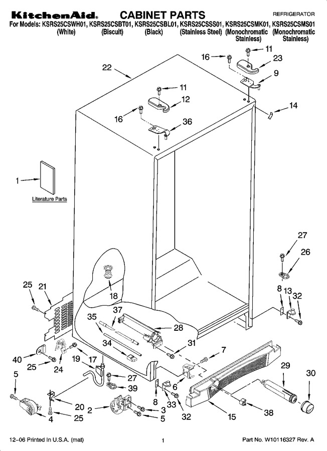 Diagram for KSRS25CSMS01