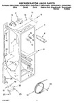 Diagram for 02 - Refrigerator Liner Parts