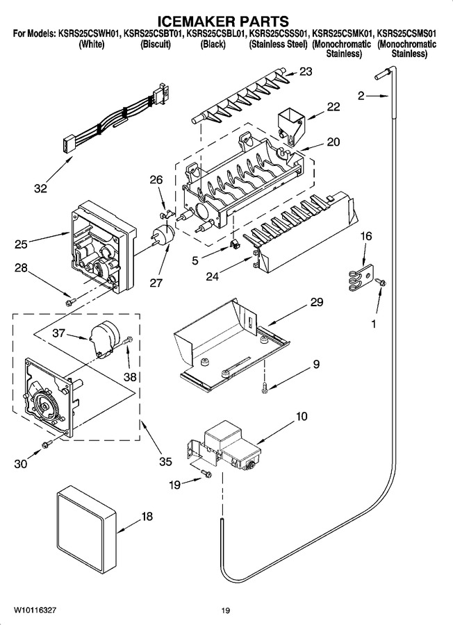 Diagram for KSRS25CSSS01