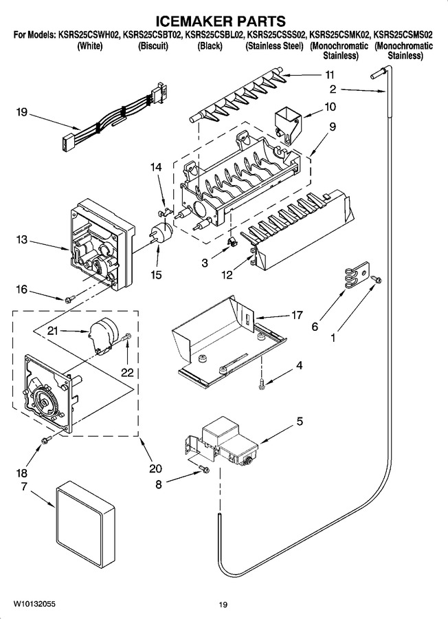 Diagram for KSRS25CSSS02