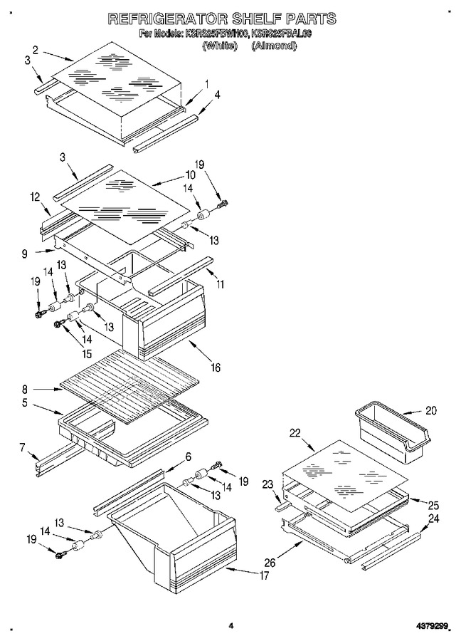 Diagram for KSRS25FBWH00