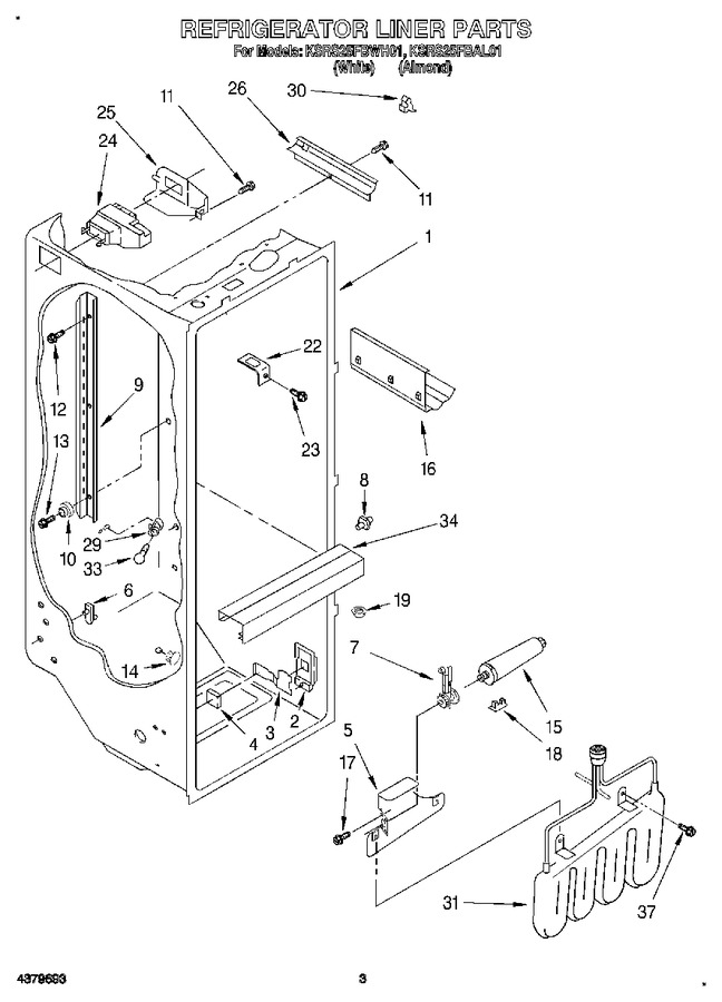 Diagram for KSRS25FBAL01