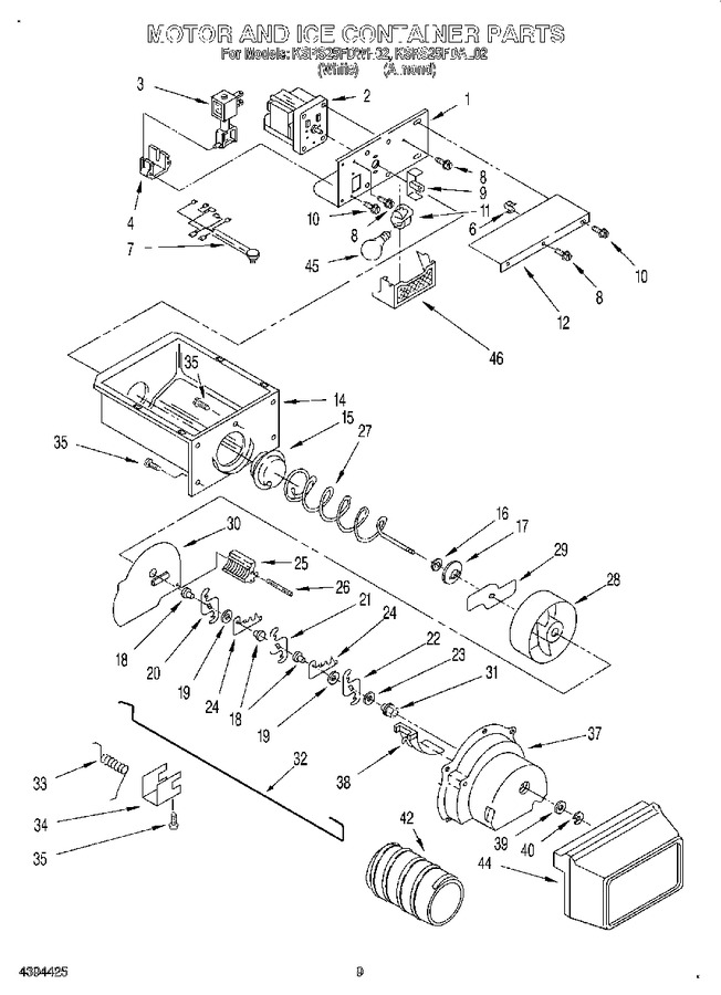 Diagram for KSRS25FDAL02