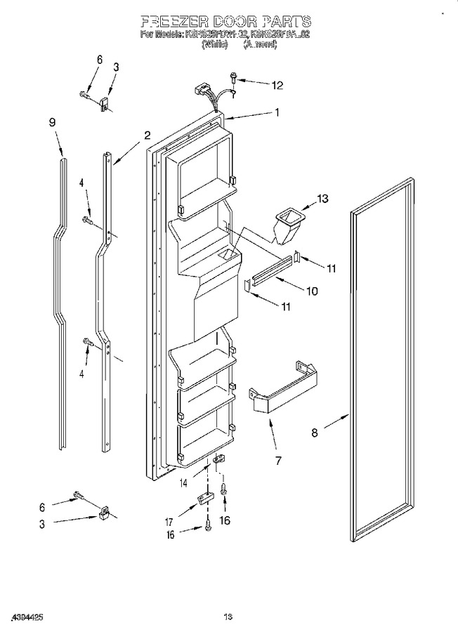 Diagram for KSRS25FDWH02