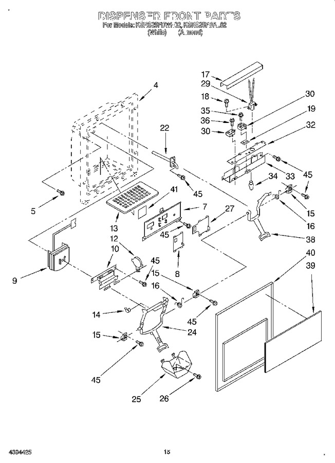 Diagram for KSRS25FDWH02