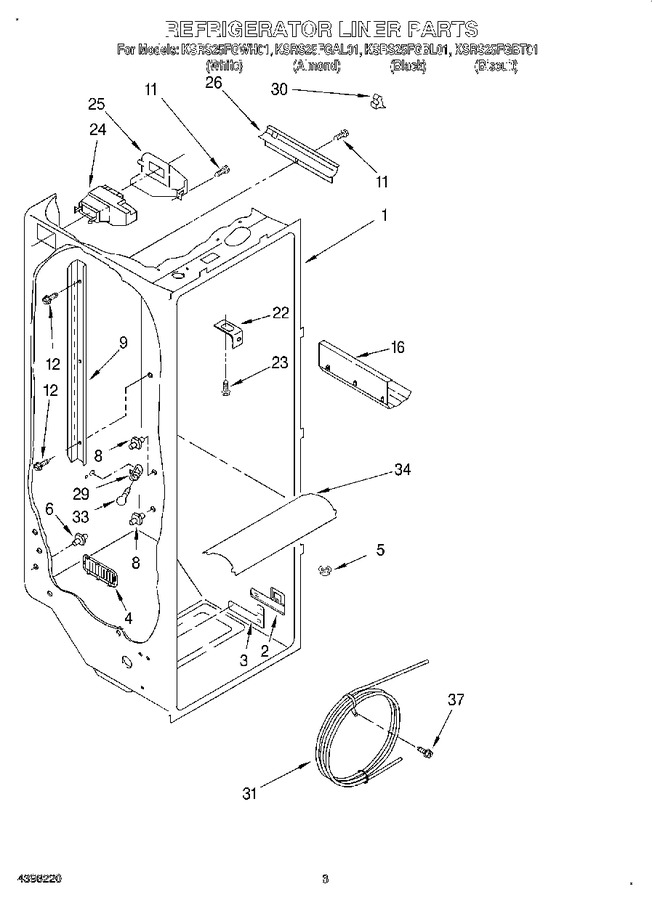 Diagram for KSRS25FGBL01