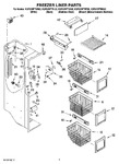 Diagram for 04 - Freezer Liner Parts