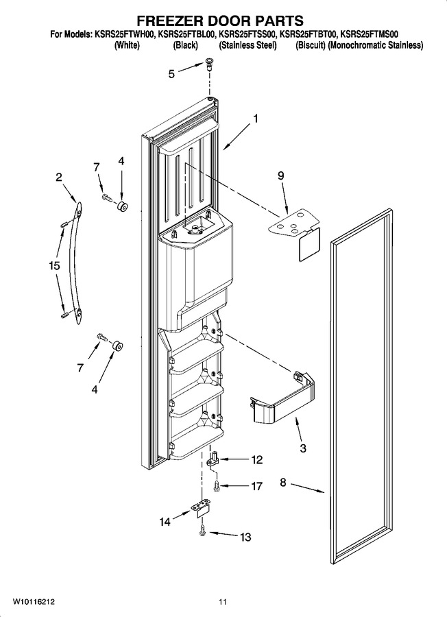 Diagram for KSRS25FTWH00