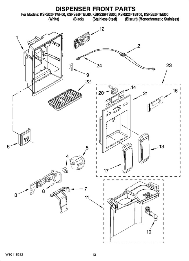 Diagram for KSRS25FTBT00