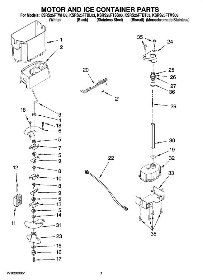 Diagram for KSRS25FTMS03