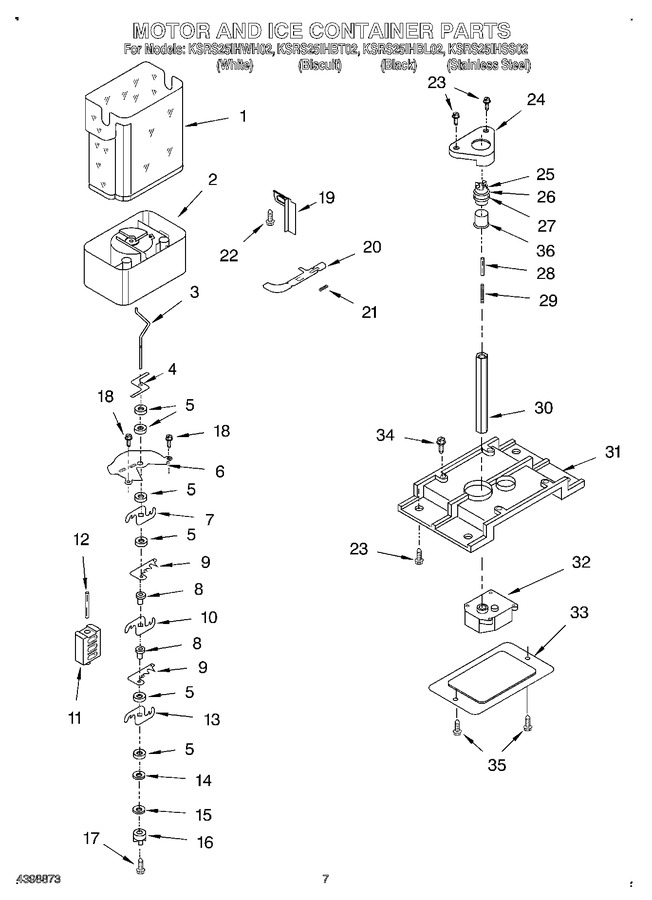 Diagram for KSRS25IHWH02