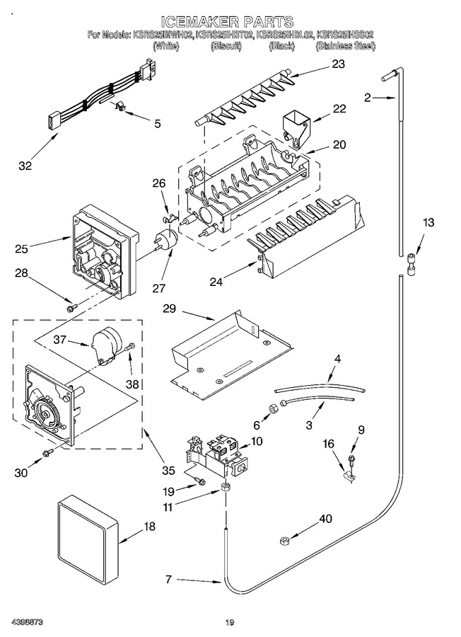 Diagram for KSRS25IHWH02