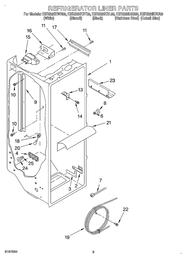 Diagram for KSRS25IKWH00