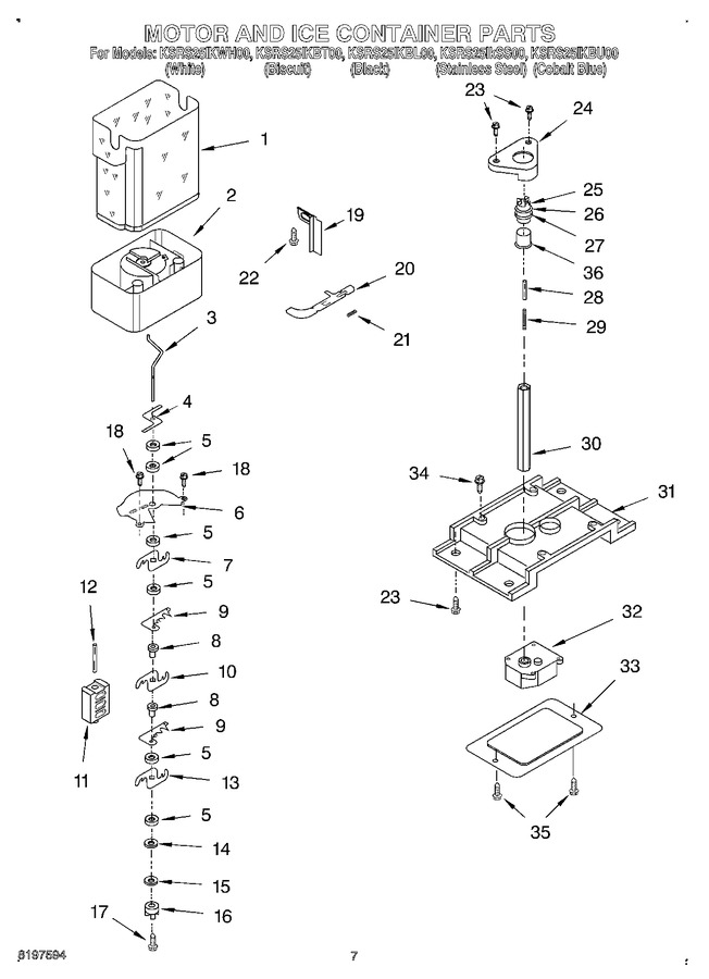 Diagram for KSRS25IKWH00