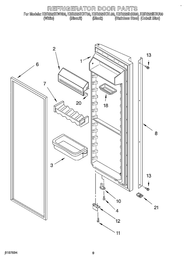 Diagram for KSRS25IKWH00