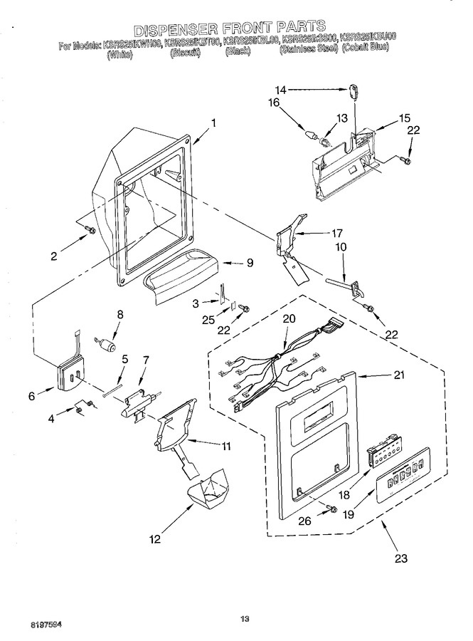 Diagram for KSRS25IKWH00