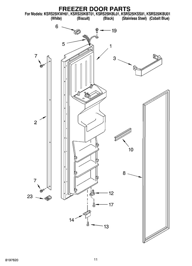 Diagram for KSRS25IKWH01