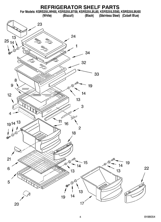 Diagram for KSRS25ILBL00