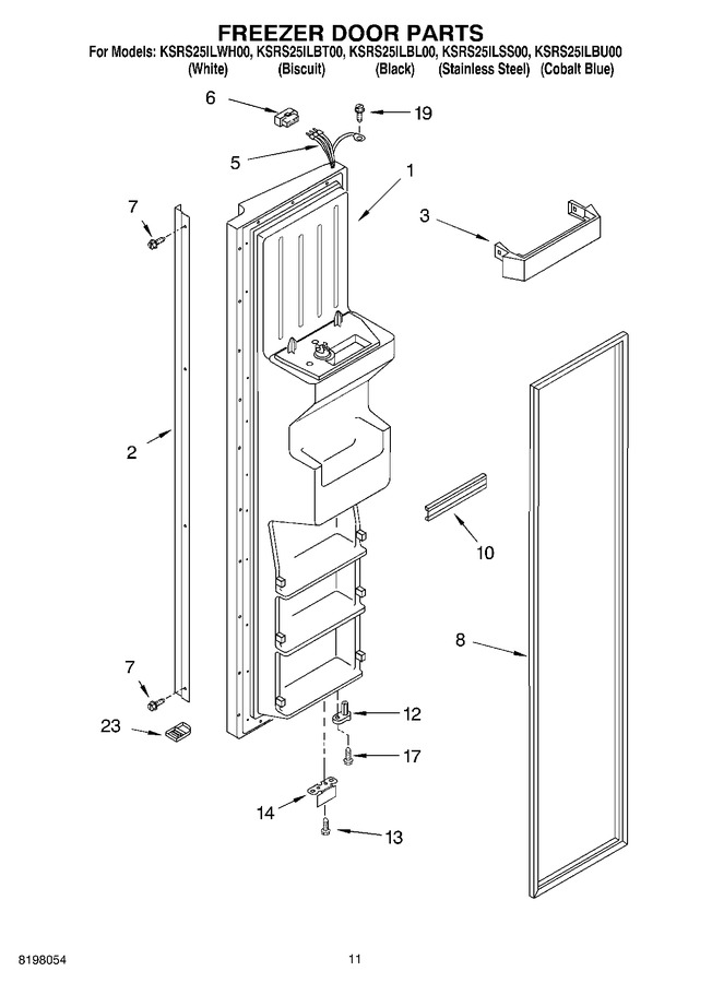 Diagram for KSRS25ILBU00