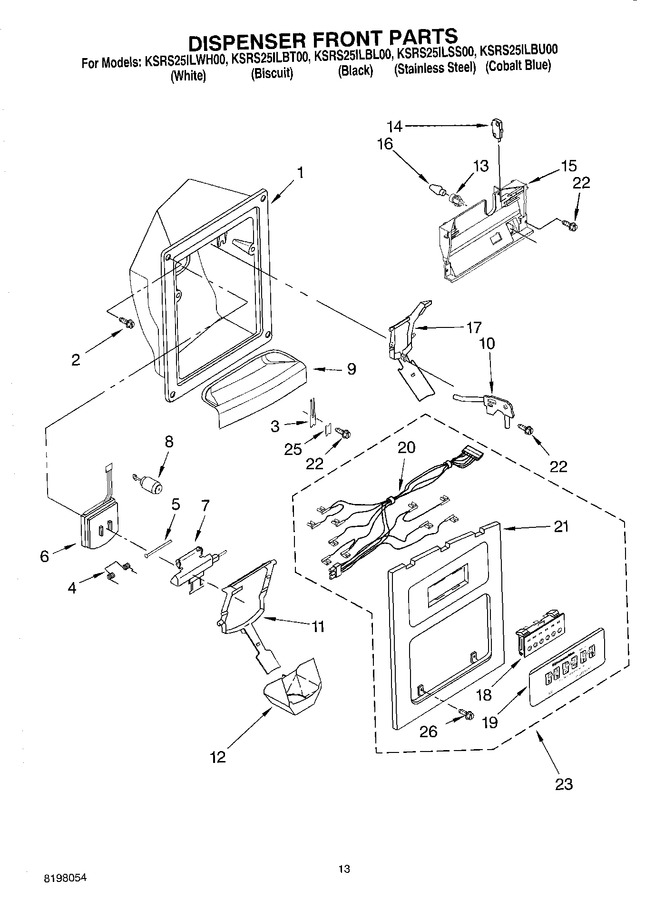 Diagram for KSRS25ILBL00