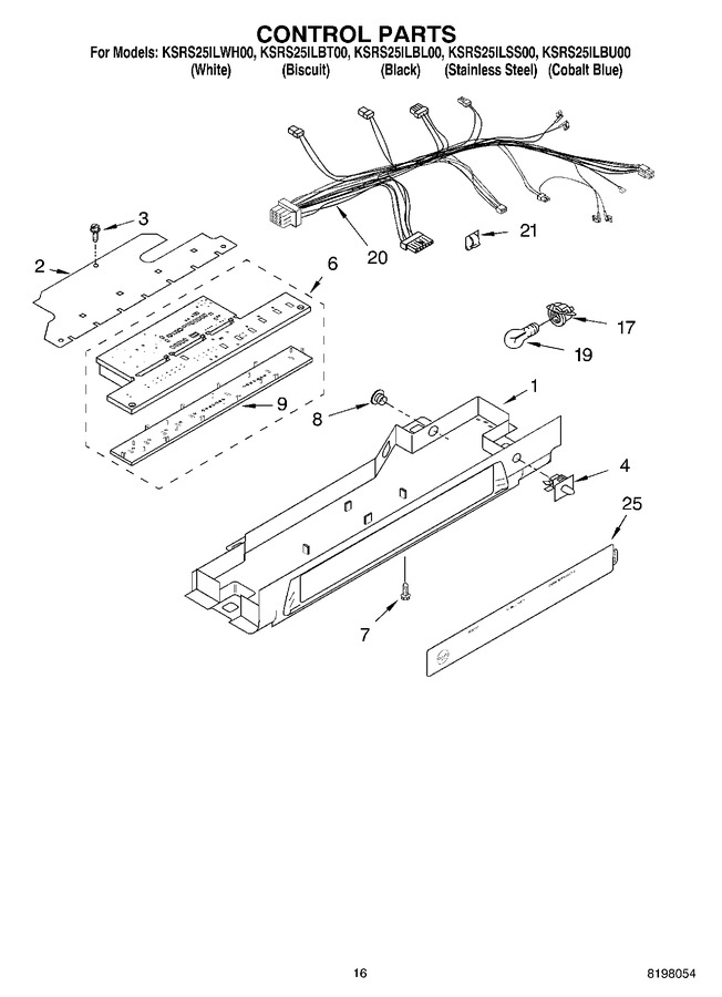 Diagram for KSRS25ILBU00