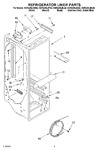 Diagram for 02 - Refrigerator Liner Parts