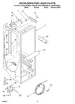 Diagram for 02 - Refrigerator Liner Parts