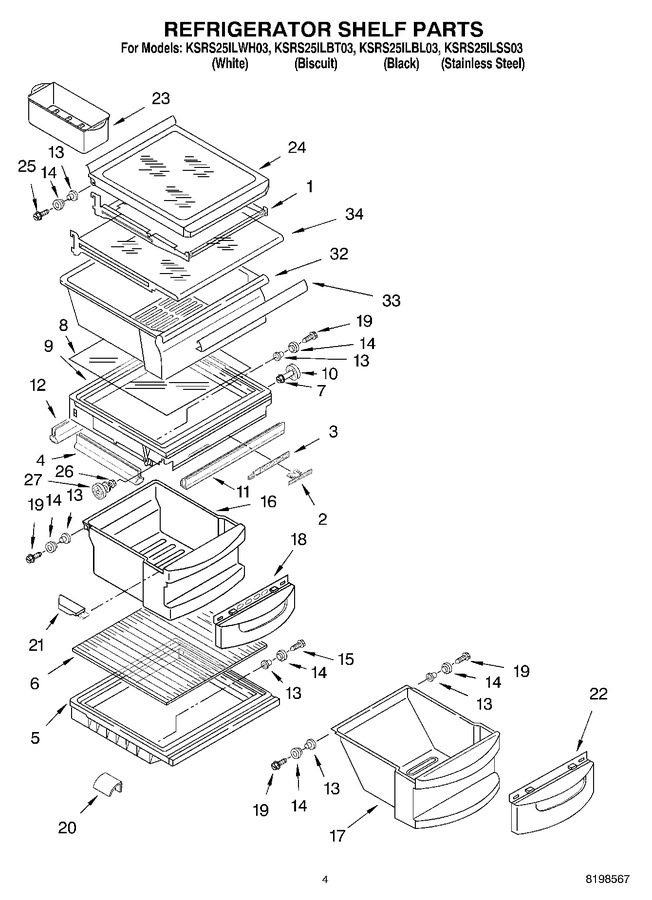 Diagram for KSRS25ILSS03