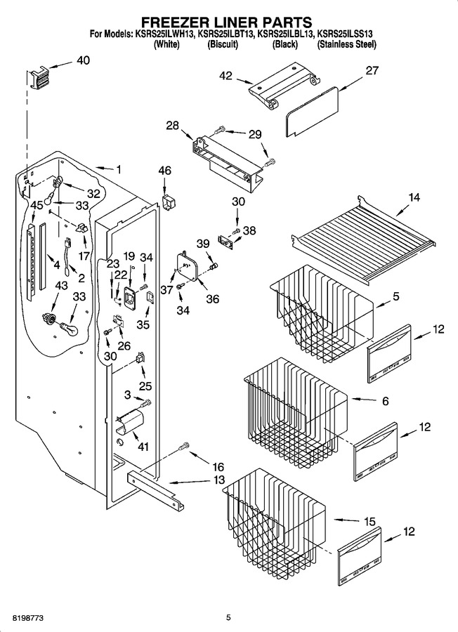 Diagram for KSRS25ILBT13