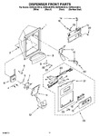 Diagram for 08 - Dispenser Front Parts