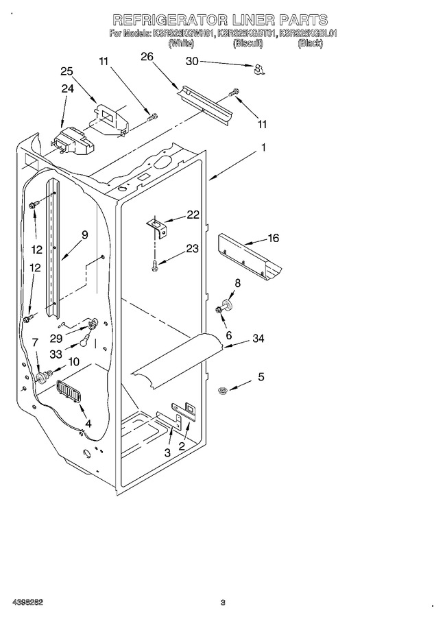 Diagram for KSRS25KGBL01