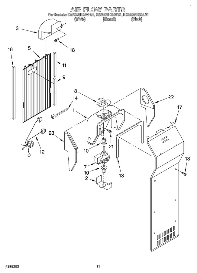 Diagram for KSRS25KGWH01