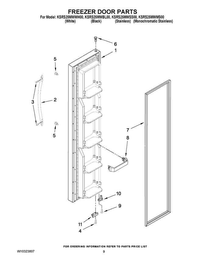 Diagram for KSRS25MWMS00