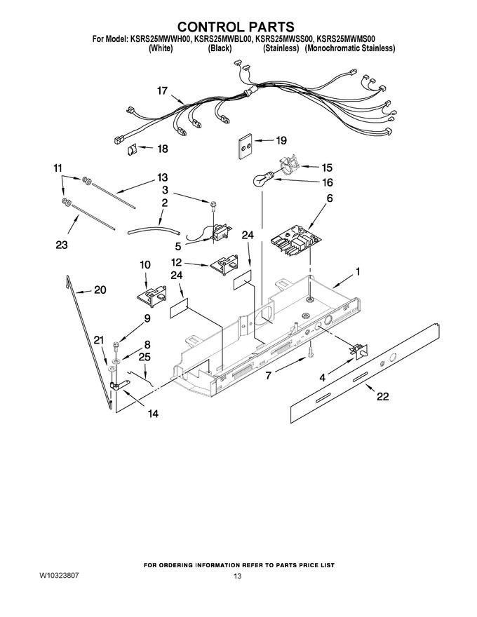 Diagram for KSRS25MWBL00