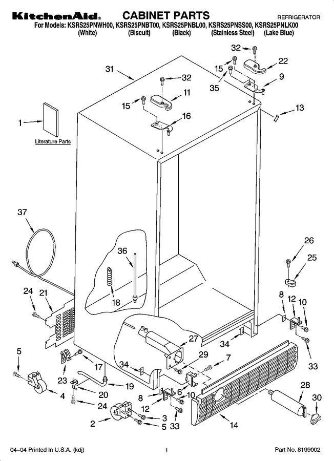 Diagram for KSRS25PNBT00