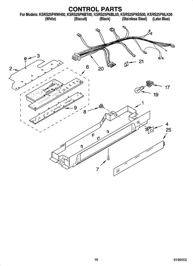 Diagram for KSRS25PNWH00