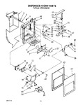 Diagram for 09 - Dispenser Front