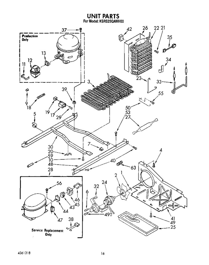 Diagram for KSRS25QAWH00