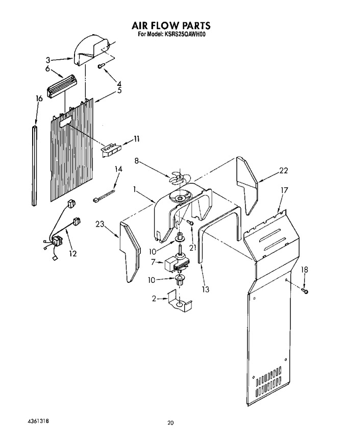 Diagram for KSRS25QAWH00