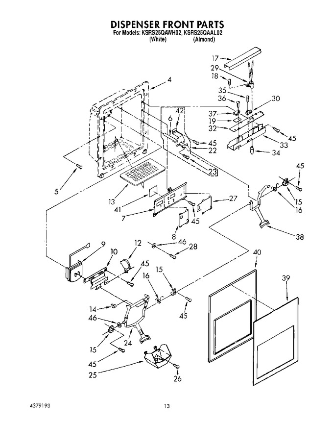 Diagram for KSRS25QAWH02